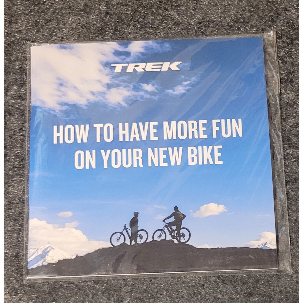 Official Sealed Trek Bicycle Owner's Manual Booklet – Part #580969-2